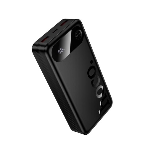 УМБ HOCO Victorious PD fully compatible power bank J154A 20000mAh |2USB/1Type-C, 22.5W/3A, PD/QC| black