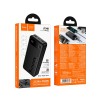 УМБ HOCO Victorious PD fully compatible power bank J154A 20000mAh |2USB/1Type-C, 22.5W/3A, PD/QC| black