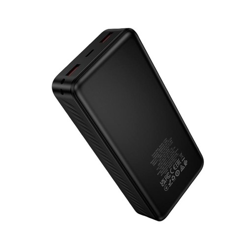УМБ HOCO Victorious PD fully compatible power bank J154A 20000mAh |2USB/1Type-C, 22.5W/3A, PD/QC| black