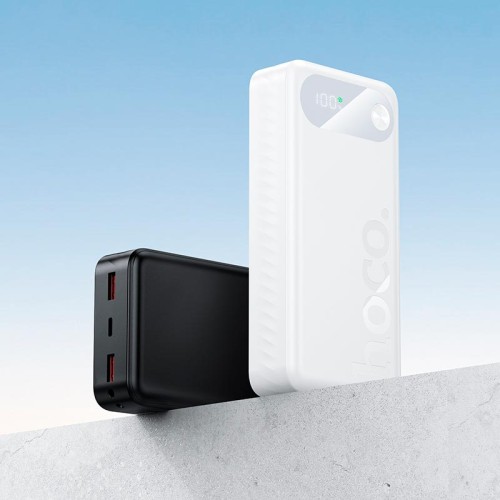 УМБ HOCO Victorious PD fully compatible power bank J154A 20000mAh |2USB/1Type-C, 22.5W/3A, PD/QC| black