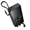 УМБ HOCO Founder PD fully compatible power bank with four cables 20000mAh J156A |1USB/1Type-C, 22.5W/3A, PD/QC| black