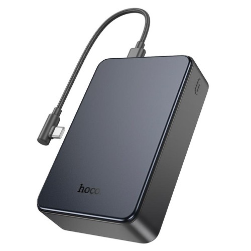УМБ HOCO Starlight PD fully compatible power bank with cable J170A 20000mAh |1USB/2Type-C, 22.5W/3A, PD/QC| grey
