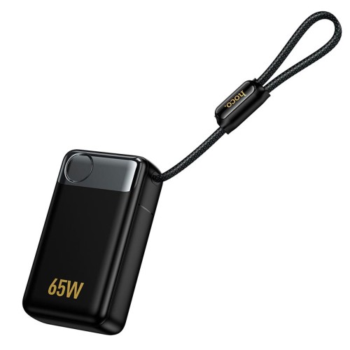 УМБ HOCO Skillful PD65W power bank Q53 12000mAh |1USB/1Type-C, 65W/3A, PD/QC| black