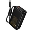 УМБ HOCO Skillful PD65W power bank Q53 12000mAh |1USB/1Type-C, 65W/3A, PD/QC| black