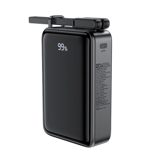 УМБ ACEFAST PD power bank M4 20000mAh |1USB/2Type-C, 67W/3A, PD/QC| black