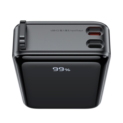 УМБ ACEFAST PD power bank M4 20000mAh |1USB/2Type-C, 67W/3A, PD/QC| black