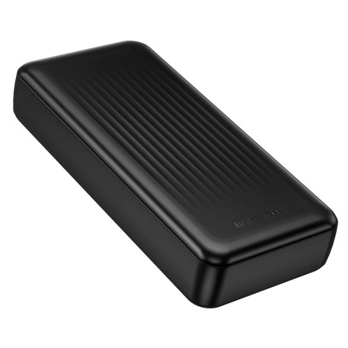 УМБ Borofone Clever PD fully compatible power bank BJ80A 20000mAh |2USB/1Type-C, PD/QC, 22.5W/3A| black