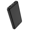 УМБ HOCO High-ranking power bank J100 10000mAh |2USB/1Type-C, 2.1A| black