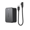 УМБ Acefast fast charging power bank with cable M28 10000mAh |1USB/2Type-C, 22.5W/3A, PD/QC| black