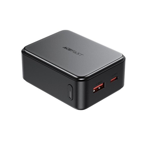 УМБ Acefast fast charging power bank with cable M28 10000mAh |1USB/2Type-C, 22.5W/3A, PD/QC| black