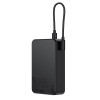УМБ Acefast fast charging power bank with cable M29 20000mAh |1USB/2Type-C, 22.5W/3A, PD/QC| black