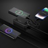 УМБ HOCO Edge PD fully compatible power bank with two cables J171A 20000mAh |1USB/1Type-C, 22.5W/3A, PD/QC| black