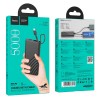 УМБ HOCO Nature power bank with cable J129 (Lightning) 5000mAh |1Type-C/1USB, 2A| black