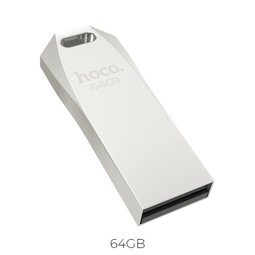 Флешка HOCO USB Flash Disk Intelligent high-speed flash drive UD4 64GB silver