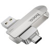 Флешка HOCO Wise USB3. 0 Type-C OTG USB flash drive UD10 16GB silver