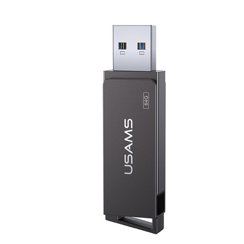 Флешка USAMS USB3.0 Rotatable High Speed Flash Drive 64GB US-ZB196 black