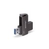 Флешка USAMS USB3.0 Rotatable High Speed Flash Drive 64GB US-ZB196 black