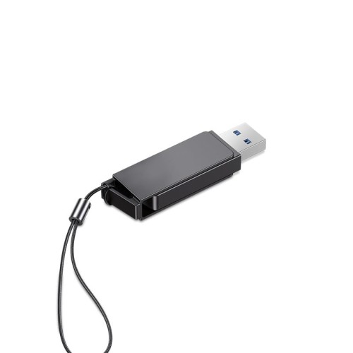 Флешка USAMS USB3.0 Rotatable High Speed Flash Drive 128GB US-ZB197 grey
