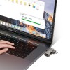 Флешка USAMS Type-C OTG USB3.0 Rotatable High Speed Flash Drive 16GB US-ZB198 grey
