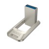 HOCO Smart USB3.0 rotating USB flash drive (64GB) UD16 |exFAT| silver