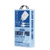 Адаптер мережевий PRODA Lightning cable Linshy Pro PD-A22 |2USB, 2.1A| white