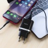 Адаптер мережевий HOCO Micro USB cable Smart FCP/AFC C12Q |1USB, 3A, 18W, QC3.0| white