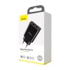 Адаптер мережевий BASEUS Speed Mini Dual U Charger |2USB, 2A, 10.5W| (CCFS-R02) white