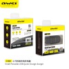Адаптер мережевий AWEI Small Portable C-821 |1USB, 2A| black