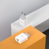 Адаптер мережевий HOCO Rapido C80A |1USB/1Type-C, 3.1A/20W, QC/PD| white