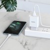 Адаптер мережевий HOCO Lightning cable Asombroso C81A |1USB, 2.1A| white