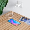 Адаптер мережевий HOCO Type-C cable Asombroso C81A |1USB, 2.1A| white
