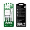 Адаптер мережевий HOCO Type-C cable Asombroso C81A |1USB, 2.1A| white