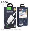 Адаптер мережевий HOCO Micro USB cable Ardent single port charger set N1 |1USB, 2.4A| (Safety Certified) black