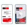 Адаптер мережевий KONI Strong Type-C cable  KS73T |2USB, 2.4A| white