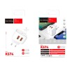 Адаптер мережевий KONI Strong KS74 |2USB, 2.4A| white