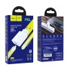 Адаптер мережевий HOCO Type-C to Lightning cable Smart N14 |Type-C, PD, 20W| (Safety Certified) white