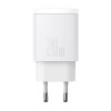 Адаптер мережевий BASEUS Compact Quick Charger 1USB/1Type-C, QC/PD, 20W, 3A| (CCXJ-B02) black