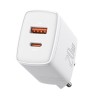 Адаптер мережевий BASEUS Compact Quick Charger 1USB/1Type-C, QC/PD, 20W, 3A| (CCXJ-B02) black