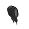 Адаптер мережевий LDNIO Micro USB Cable A3309 |3USB, 3.4A| black