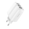 Адаптер мережевий HOCO Amazing three-port charger N15 |3USB, 3.4A| white