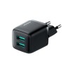 Адаптер мережевий JOYROOM Mini dual port smart fast charge  L-2A121 |2USB, 2.4A| black