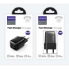 Адаптер мережевий JOYROOM Mini dual port smart fast charge  L-2A121 |2USB, 2.4A| black