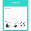 Адаптер мережевий JOYROOM Mini dual port smart fast charge  L-2A121 |2USB, 2.4A| black