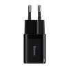 Адаптер мережевий Baseus GAN3 Fast Charger 1C |Type-C, 30W/3A, PD/QC| (CCGN010101) black