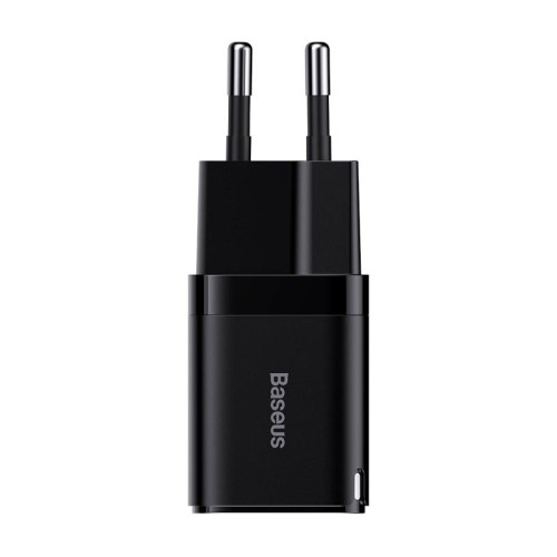 Адаптер мережевий Baseus GAN3 Fast Charger 1C |Type-C, 30W/3A, PD/QC| (CCGN010101) black
