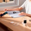Адаптер мережевий Baseus Compact  Charger 3U 17W EU |3USB, QC, 3.4A|  (CCXJ020102) black