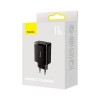 Адаптер мережевий Baseus Compact  Charger 3U 17W EU |3USB, QC, 3.4A|  (CCXJ020102) white
