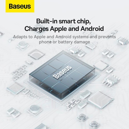 Адаптер мережевий Baseus  Compact Charger 2U |2USB, 2.1A/10.5W| (CCXJ010201) black