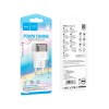 Адаптер мережевий HOCO Transparent tribute single-port C125A |1Type-C, PD/QC, 20W/3A| transparent-black