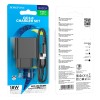 Адаптер мережевий Borofone Micro USB cable Erudite BAS12A |1USB, 18W/3A, QC3.0| black